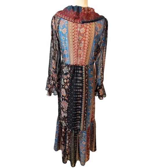 Zara Multicolor Maxi Dress - Picture 3 of 15